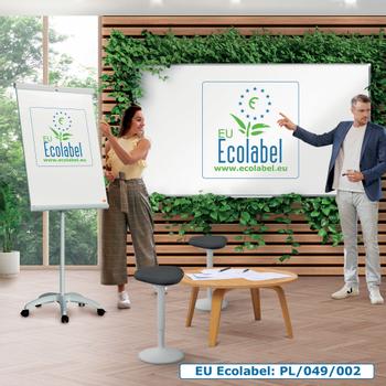 NOBO Premium Plus Tripod Steel Magnetic Whiteboard Easel Adjustable Height 1-1.86m - 1915701 DD (1915701)