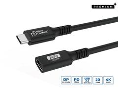 MICROCONNECT Premium USB-C cable Extender 1m