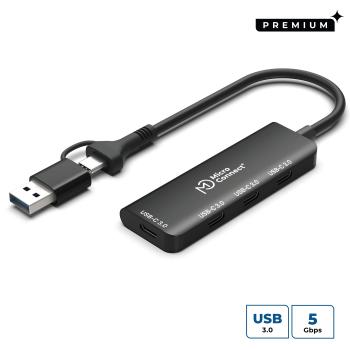 MICROCONNECT USB 3.2 GEN1 Dual Port (UC0070-5G-USB-C-4IN1-C)