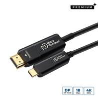 MicroConnect Premium video adapter - HDMI / USB - 20 m