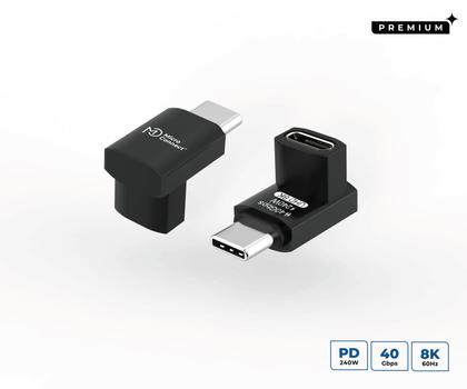 MICROCONNECT Premium USB4 3x2 USB-C angled (MC-USB4AF)