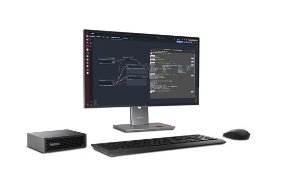 Lenovo ThinkStation PGX GB10 128 GB LPDDR5x-SDRAM 1 TB SSD DGX OS Mini Tower Mini-PC Schwarz (30KL0004GF)