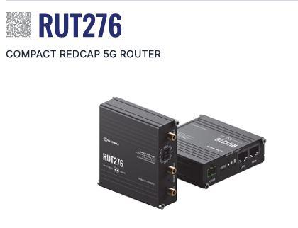 TELTONIKA RUT276 Redcap 5G Router (RUT276000000)