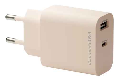 DBRAMANTE1928 DBRAMANTE WALL CHARGER USB-C 20W+USB A 18W BGE CHAR (CH18EUBE7204)