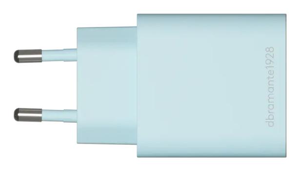 DBRAMANTE1928 DBRAMANTE WALL CHARGER USB-C 20W+USB A 18W BLU CHAR (CH18EUBL7205)