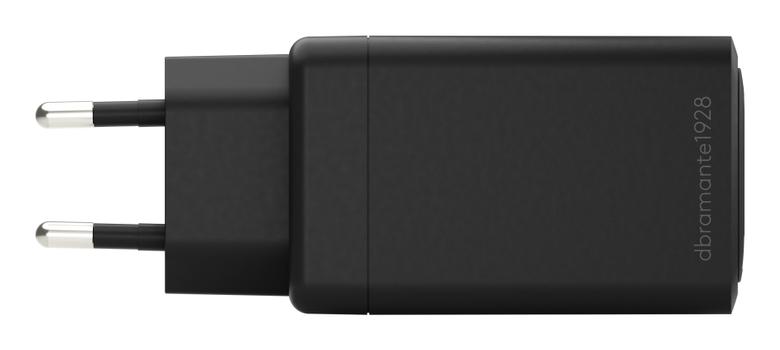 DBRAMANTE1928 Bulk IT EU Wall Charger USB-C 65W - BLK (CI65CCBL4388)
