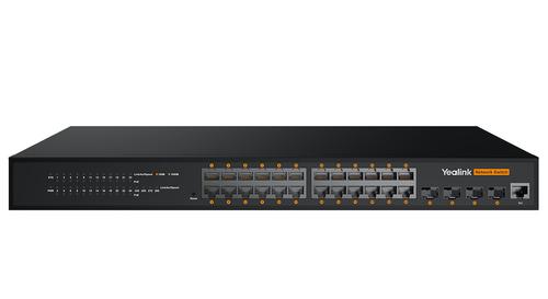 Yealink RCH240 24-ports, 370W PoE/PoE+ AV-switch (1303228)