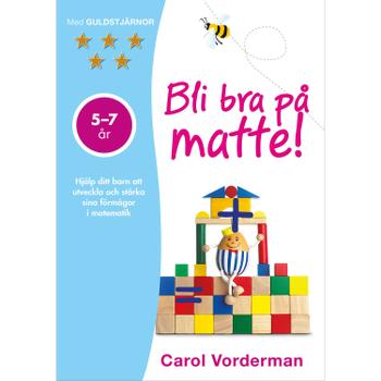 TUKAN FÖRLAG Bli bra på matte! 5-7 år (ljusblå) (9789181162660)