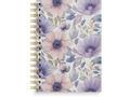 BURDE Spiralbok BURDE A5 Flowers lilla