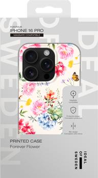 iDEAL OF SWEDEN PRINTED CASE MAGSAFE IPHONE 16 PRO FOREVER FLOWER (IDFCMS-I2461P-528)