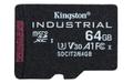 KINGSTON 64GB microSDXC Industrial C10 A1 pSLC