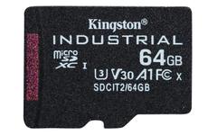 KINGSTON 64GB microSDXC Industrial C10 A1 pSLC