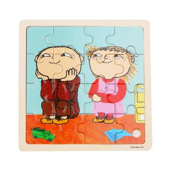 ALFONS ÅBERG ALFONS Puzzle Wooden Friends 16pcs (7835)