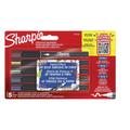 SHARPIE Creative Marker Acrylic Paint Markers Water-Based Brush Tip  Assorted Colours (Pack 5) - 2201182