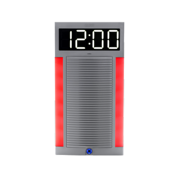 ALGO 8190S-IC IP/IC CLOCK SPEAKER, w/ VISUAL ALERTER - INFORMACAST (8190S-IC)