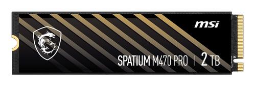 MSI SPATIUM M470 PRO PCIe 4.0 NVMe M.2 2TB (SPATIUM M470 PRO PCIe 4.0 NVMe M.2)