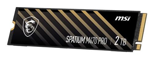 MSI SPATIUM M470 PRO PCIe 4.0 NVMe M.2 2TB (SPATIUM M470 PRO PCIe 4.0 NVMe M.2)