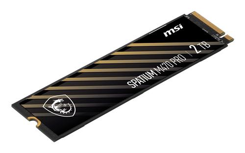 MSI SPATIUM M470 PRO PCIe 4.0 NVMe M.2 2TB (SPATIUM M470 PRO PCIe 4.0 NVMe M.2)