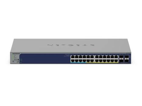 NETGEAR 24P GE POE++ SMART SWTH W/10G SFP+ (GS728TXUP) (GS728TXUP-300EUS)