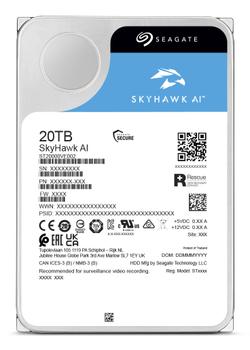 SEAGATE HDD Skyhawk AI 20T 512MB 7.2K 3.5 SATA6G (ST20000VE004)