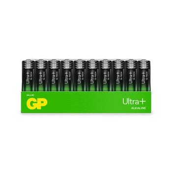 GP Ultra Plus Alkaline Battery, Size AA, 15AUP/ LR6,  1.5V (40-pack) (151381)