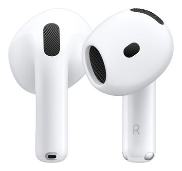 APPLE AirPods 4 with Active Noise Cancellation - True wireless earphones with mic - ear-bud - Bluetooth - active noise cancelling - white (MXP93ZM/A)