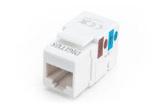 DIGITUS CAT 5e Keystone Jack unshielded RJ45 to LSA color black NS