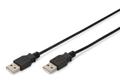 DIGITUS USB 2.0 cable, Typ F-FEEDS