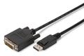 DIGITUS DISPLAYPORT ADAPTER CABLE DP - DVI (24+1) NS