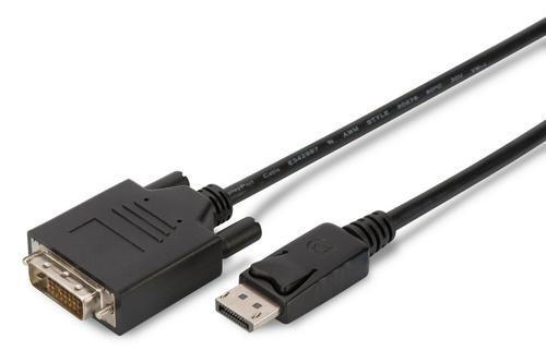 DIGITUS DISPLAYPORT ADAPTER CABLE DP - DVI (24+1) NS (AK-340301-030-S)