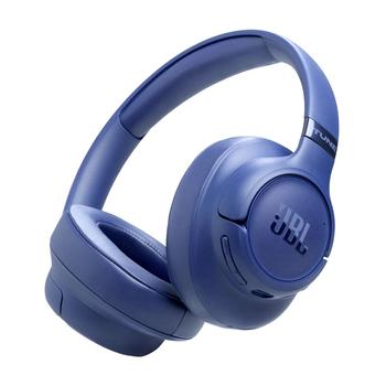 JBL Tune 780NC trådløse hodetelefoner,  Over-Ear (blå) ANC, 76t batteri, bluetooth 6.0, sammenleggbar (JBLT780NCBLU)