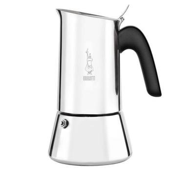 Bialetti Venus Moka - 4 kopper rustfritt stål, egnet for induksjon (7254)