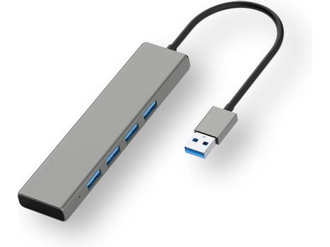 Andersson USB-A Hub (grå) 4xUSB-A 3.0, 15cm kabel (1029694)