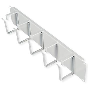 ROLINE 19" Kabelstyring 2U 85x60 mm, Grå (26210099)