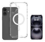 4smarts iPhone 17 Hybrid Case Ibiza, MagSafe compatible, transparent