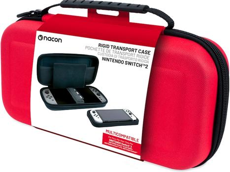 NACON Transport Case for Nintendo Switch 2 (rød) Transportetui som beskytter,  passer til Nintendo Switch (62028300)