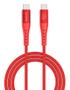 4smarts 541453 USB-kabel 1,5 m USB C Rød