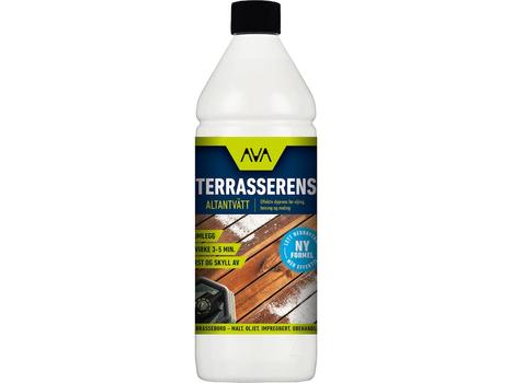 AVA Terrasserens 1L Rensemiddel for oppfrisking av værslitt og skittent treverk (50-101-183)