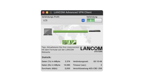 LANCOM SYSTEMS Advanced VPN Client (MAC) (61606)