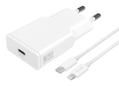 4Smarts Set PDPlug Slim 20W GaN 1C + USB-C auf Lightning Kabel