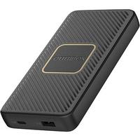 OTTERBOX POWER BANK 10K MAH USB A AND C 18W USB-PD + WIRELESS 10W BLACK BATT (78-80639)