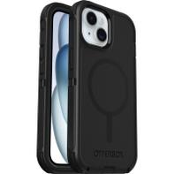 OTTERBOX iPhone 15 / 14 / 13 Defender deksel - ProPack (sort) Robust mobildeksel med høy beskyttelsesgrad