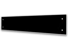 ADAX Clea L WiFi panelovn glass lav 1000W (sort) Glass, WiFi og app styring, Lengde 136,8 cm, våtromsgodkjent, 12-16 m2