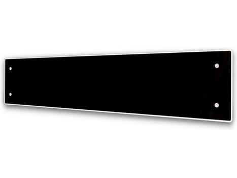 ADAX Clea L WiFi Glas Panelelement 1000W (svart) Glas, WiFi och appkontroll,  Längd 136,8 cm, våtrumsgodkänd,  12-16 m2 (820244)