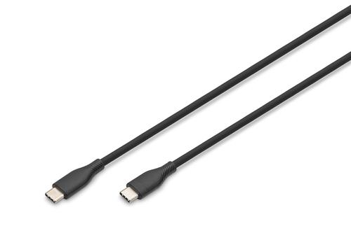 DIGITUS 1M USB-C TO USB-C CABLE BLACK (AK-300341-010-S)