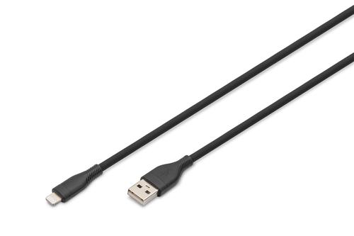 DIGITUS 0.5M USB-C CABLE 40GBPS BLACK (AK-600108-005-S)