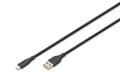 DIGITUS 0.5M USB-C CABLE 40GBPS BLACK