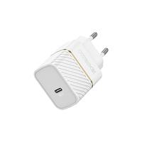 OTTERBOX EU WALL CHARGER 30W GAN 1X USB-C 30W USB-PD WHITE CHAR (78-80484)