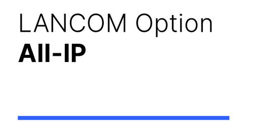 LANCOM SYSTEMS All-IP Lizenz Option (61419)