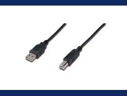 DIGITUS USB 2.0 connection cable,  (AK-300105-030-S)
